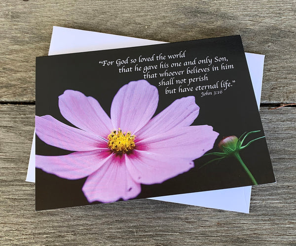 Kayla's Flower - Notecard