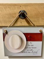 SALE - As for Me and My House 11x14 Rope