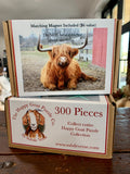Scottish Highland Cow Puzzle