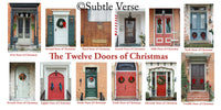 12 Doors of Christmas - Print