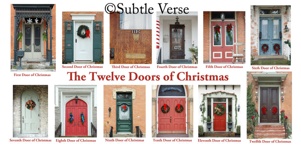 12 Doors of Christmas - Print
