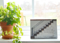 Faith Stairway - Ready to Hang Plaque