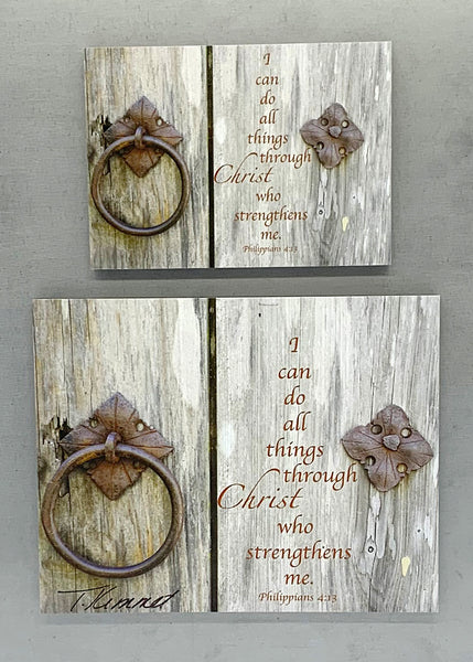 Christ Strengthens - Magnet and Deluxe Magnet