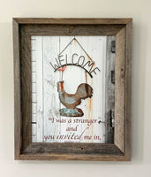 Close Out - Framed Welcome - 11x14