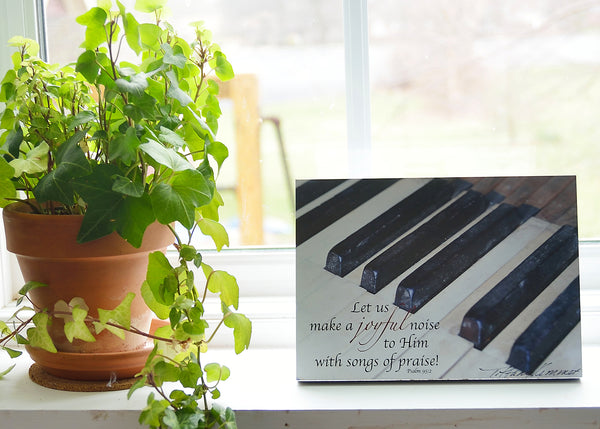 Piano Keys - Ready to Hang Plaque