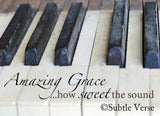 Amazing Grace - Ready to Hang Plaque