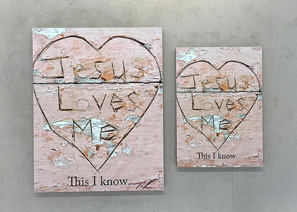 Jesus Loves Me - Magnet and Deluxe Magnet