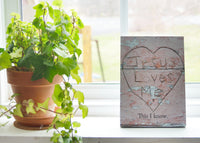 Jesus Loves Me - Ready to Hang Plaque