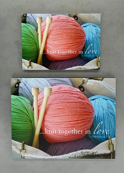 Knitting - Magnet and Deluxe Magnet