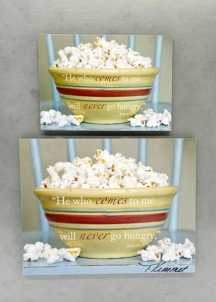 Popcorn - Magnet and Deluxe Magnet