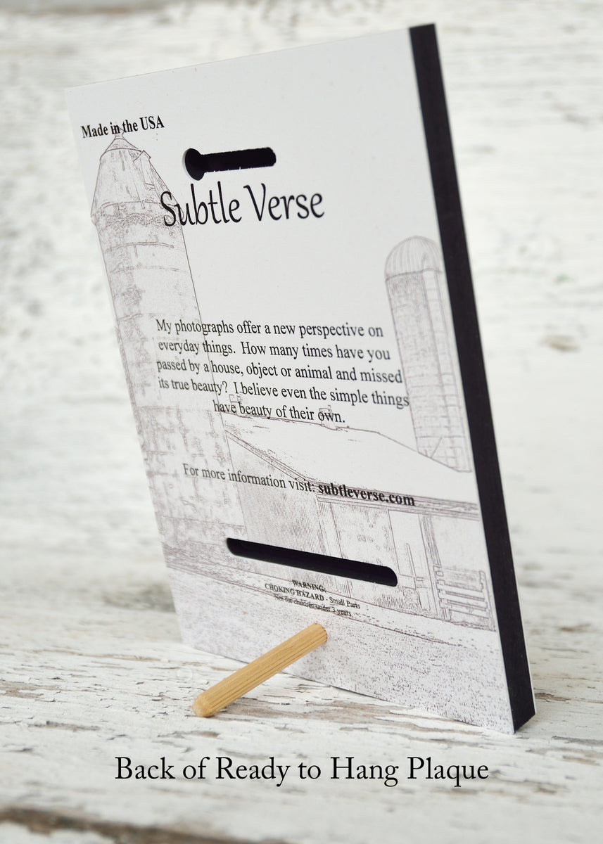 Buttons - Ready to Hang Plaque – Subtle Verse
