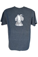 Close Out - Happy Goat Tee - Black Heather