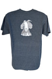 Close Out - Happy Goat Tee - Black Heather