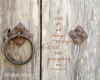 Christ Strengthens - Ropes
