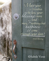 Irish Blessing - Ready to Hang Plaque