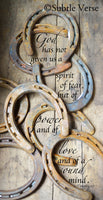 Horseshoes - Ready to Hang Plaque