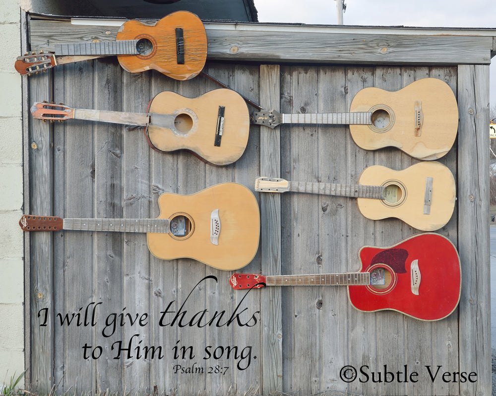 Praise Guitars - Ropes – Subtle Verse