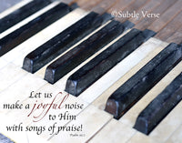 Piano Keys - Ready to Hang Plaque