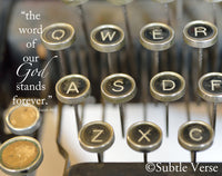 Typewriter - Ropes