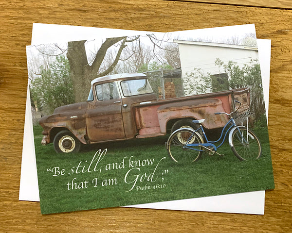 Father's Truck - Notecard
