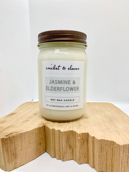 Jasmine and Elderflower Candle