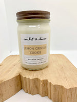 Lemon Crinkle Cookie Candle