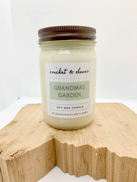 Grandmas Garden Candle