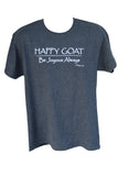 Close Out - Happy Goat Tee - Black Heather
