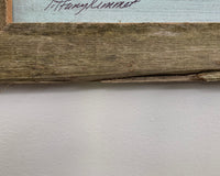 Oops - Daisy framed in Barn Wood - 8x10